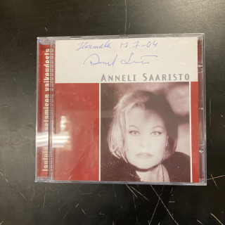 Anneli Saaristo - Lauluja rakastamisen vaikeudesta (nimikirjoituksella) CD (M-/M-) -iskelmä-